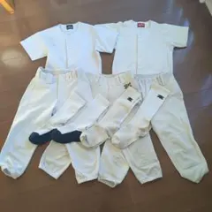 野球 ユニフォーム(練習着) 上下 靴下 セット 140 たくさん