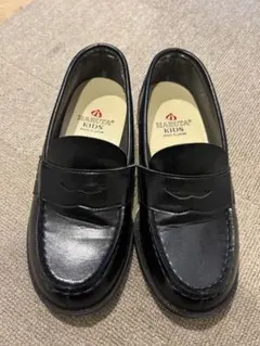 HARUTA KIDS ブラック ローファー　20センチ(3E)