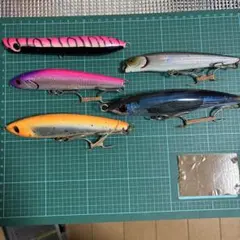 ラピードF190 F160×2 撃投ジグ×4 モモパンチ アテジオ ジガロ | Mercari