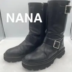 銀座かねまつ NANA 矢沢あい コラボ エンジニアブーツ 22cmのサムネイル