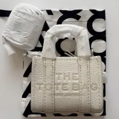 マークジェイコブス 新品 ザ レザー アイテムズ ナノ トート クロスボディ