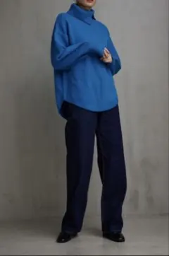 AZUL BY MOUSSYビッグタートルニットトップス