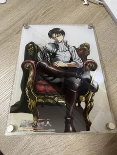 進撃の巨人 スクエア缶バッジ ライナー 福岡限定 - メルカリ