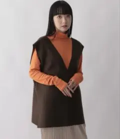 2WAY ウールライクベスト