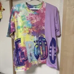 タイダイ柄 切り替え Tシャツのサムネイル