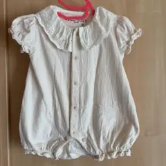 オーガニックコットン ロンパース 50-60cm