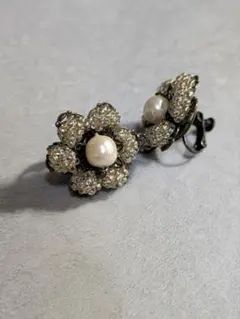 【美品】鎌倉　Paris　チリエージャ　アンティークビーズ　作家　イヤリング