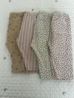 ユニクロ　レギンス　90㎝　4点セット