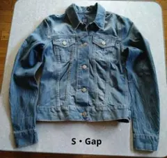 GAP　Gジャン　ブルーデニムジャケット　S/P