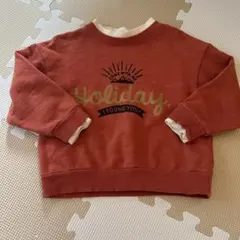 オレンジ トレーナー 100