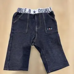 DOUBLE.B 半ズボン 90サイズ ダークブルー