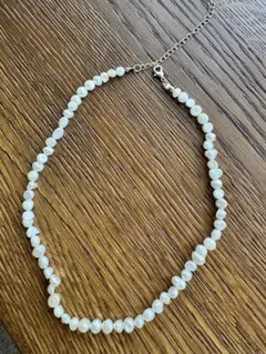 淡水パール　不揃い　ネックレス