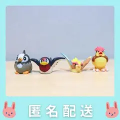【ポケモンキッズ】ピジョン、ピジョット、ムックル、スバメ 4点セット
