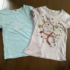 CROWN BANBY水色 Tシャツ ラデュレユニクロコラボ薄紫色Tシャツのサムネイル