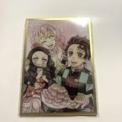 鬼滅の刃 ツキイチ WEBSHOPくじ アクリル色紙 炭治郎 蜜璃 刀鍛冶の里編