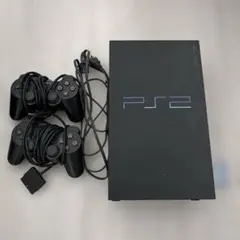 PS2 本体 SCPH-18000 コントローラー2個 メモリーカード付