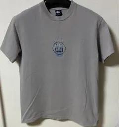 【美品/シングル】90s OLD STUSSY クラウン T 紺タグ USA製M