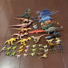 50体セット フェバリット 恐竜 ダイナソー ソフトモデルセットC フィギュア
