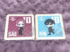 ブルーロック　SPECIAL TRIP カフェ　コースター　糸師冴　糸師凛