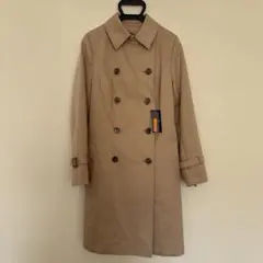 ベージュ ダブルトレンチコート　洋服の青山