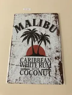 MALIBU ブリキ看板 インテリア雑貨 レトロ