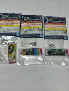 一番くじジークアクス　G賞　アクリルチャーム　3個　ニャアン　全員集合　エグザベ