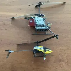 HIROBO ラジコンヘリ 1機＋1台メーカー不明のサムネイル