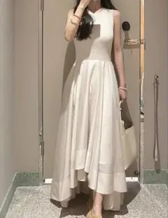 スナイデル　ニットドッキングワンピース