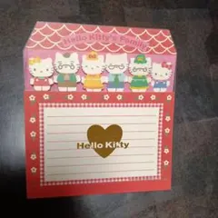平成レトロ ハローキティ メモ用紙 ファミリーキャラクター