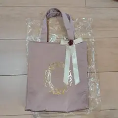 Maison de FLEUR ピンクトートバッグ