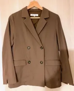 美品★NATURAL BEAUTY BASIC ブラウン　ジャケット M