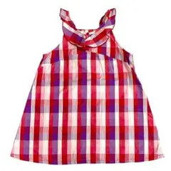 bebe チェックワンピース