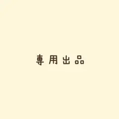 専用出品