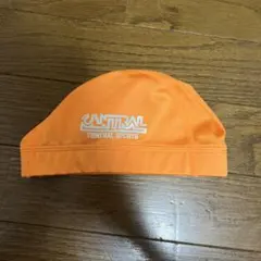 セントラルスポーツ水泳帽 Mサイズ　オレンジ