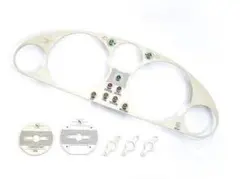 新品未使用　デイトナ　パンダ　ロゴクロームメッキ　タキメーター　掛け時計　非売品 新品未使用 デイトナ パンダ ロゴクロームメッキ タキメーター