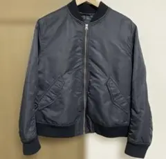ユニクロ MA-1ブルゾン ブラック サイズXL アウター　UNIQLO