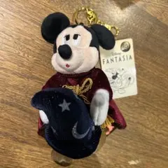 ミッキー　ファンタジア85周年記念　ぬいぐるみキーホルダー