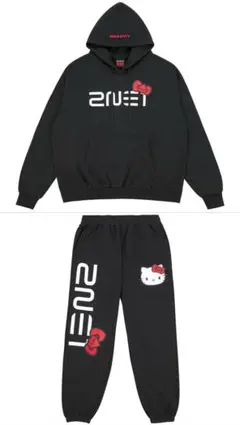2ne1 × hello kitty フーディー スウェットパンツ 上下セット 2026年最新】2ne1 パーカーの人気アイテム - メルカリ