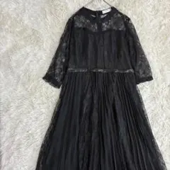 未使用　LACE LADIES ワンピース XXL オケージョン　黒