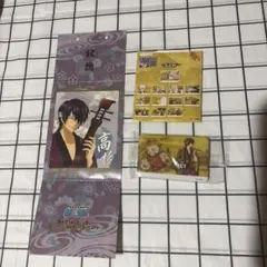 高杉晋助 まとめ売り 海外限定 Anisuki スクエア缶バッジ ミニ掛け軸
