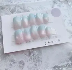 #0023ハンドメイド　ネイルチップ