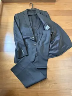 CalvinKlein スーツ セットアップ ブラック　シャドーストライプ