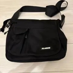 XLARGE ブラック ショルダーバッグ