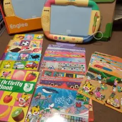 【値下】こどもチャレンジイングリッシュ１年分★Englee2台つき