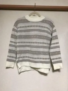 チャオパニックティピー　ニット　ノルディック柄