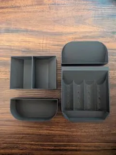 ポケカ ダメカン 仕切り 海外 Tin缶 対応 ブラック（クラシック）