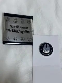 スキズ 展覧会 バンチャン ウルフチャン ランダムピンバッチ 展示会