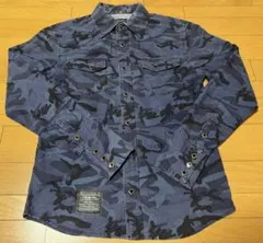 オブザネージュスタイル　迷彩シャツ