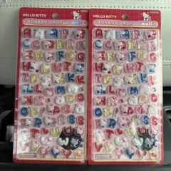 【正規品】ボンボンドロップシール　アルファベットキティちゃん