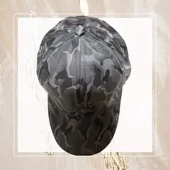 迷彩カモフラージュ柄キャップ バックストラップ付き